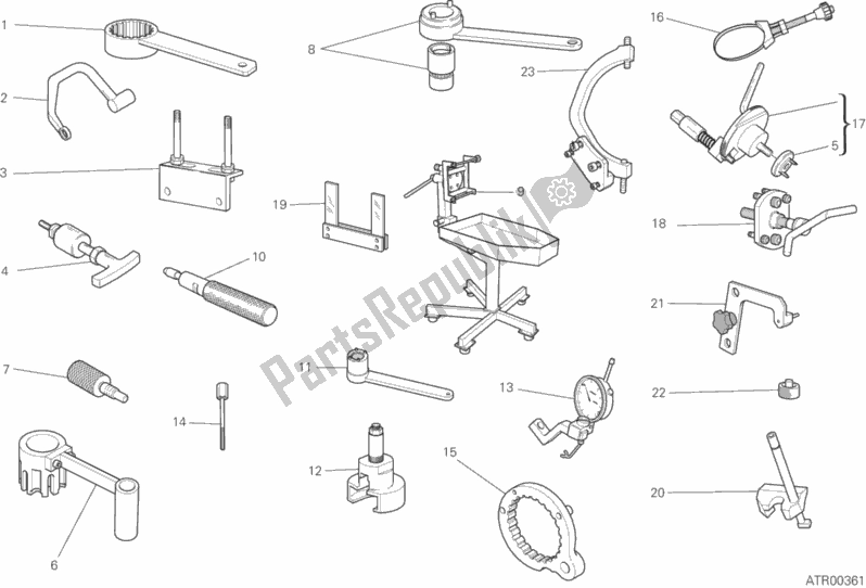 Wszystkie części do Narz? Dzia Serwisowe Warsztatu, Silnik Ducati Monster 797 Plus Thailand USA 2018